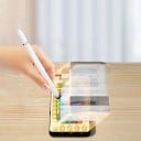 Dotykové pero s diskovým a silikonovým hrotem pro mobil a tablet, pasivní ovládání bez baterie, citlivá přesná reakce 5
