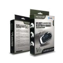 Bluetooth-intercom V8 med mjuka och hårda mikrofoner IPX6 850 mAh 13 timmars batteritid Vattentät intercom för två hjälmar FM GPS MP3 4