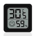 Digitální pokojový teploměr s vlhkoměrem LCD displej 44 x 44 mm Přesné měření teploty a vlhkosti Přenosný interiérový měřič 2