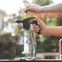 Tryckspruta för växter 1 liter Handhållen trädgårdsspruta med spakkontroll Justerbart munstycke Fin dimma 5