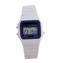 Digitala sportklockor för män LED-display Vattentåliga silikonarmband 22 cm Armbandsur 33 mm 3