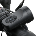 Elektrický zvonek na kolo 120dB Micro USB dobíjecí IPX4 Voděodolný 4 režimy Alarm proti krádeži 6×3,4 cm Cyklistické příslušenství 5