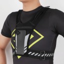 Löparväst med telefonficka och reflexdetaljer för män och kvinnor, lämplig för jogging, promenader och träning 1