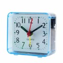 Liten analog väckarklocka 6x3x5,8 cm Lättläst urtavla Hög pipsignal Bärbar väckarklocka för 1 AA-batteri För sovrummet Kontor På språng 3