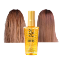 Argan hårolja 50 ml Marula Camellia Närande anti-friss serum Len glans Återställer skadat torrt hår 4
