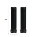 Rukojeti na řídítka 135 x 34 mm MTB Horské kolo Měkké gumové gripy Jednostranné zamykací Protiskluzové madla Cyklistické příslušenství 7