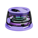Mini Bluetooth-högtalare 1200mAh RGB-belysning magnetisk trådlös högtalare 3W BT5.3 bärbar stereoljud kompatibel med silikonbotten 5