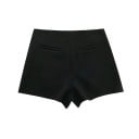 Falda corta asimétrica corta con cintura alta Elegante falda con volante Elegante minifalda con pantalón para mujer para la ciudad y verano 2