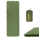 Ultralätt uppblåsbart liggunderlag 196x64x8 cm Campingmadrass med R-värde 4,6 Hopfällbar friluftsutrustning upp till -20 °C Camping 8