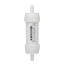 Mini vattenfilter för överlevnad 12 x 3,2 cm Bärbart vattenfilter med anslutning Utomhusfilter för vandring Camping grön 2