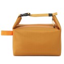 Hopfällbar termospåse 16x25x22 cm dragkedja isolerad bärbar väska neutral färg picknickväska matlåda temperaturbevarande 11