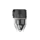Bärbar campingpump med LED-ljus 500 l/min 6 munstycken Madrassuppblåsare 3,5–5 kPa 300 lm 11 timmars belysning Camping 122 g 2