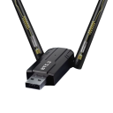 150m USB Bluetooth 5.3-adapter för PC med dubbelt läge BLE/EDR-mottagare och sändare Ljudmus Tangentbord 7 enheter Win XP/7/8/10/11 Låg 3