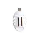 USB-myggmedel med rökelsepinnevärmare 8,5 × 5 cm elektriskt myggmedel med 30 reservinsektsdynor för hemmet 2