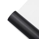 3D karbonová fólie 50x600 cm Černá Samolepicí PVC fólie na auto motorku Dekorace a ochrana Povrchová úprava interiéru i exteriéru 4