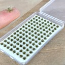 104 kpl staattisia nurmikoita Itsekiinnittyvä Mallinnusmaisema Miniatyyri pensaat Fantasia Diorama 10