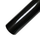 5D Černá karbonová autofólie 50cmx300cm Samolepicí PVC film s lesklým karbonovým efektem pro auto a motorku 1