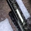 Lesklá černá autofólie 20x150 cm s efektem kovaného karbonu Samolepicí PVC fólie pro auto a motorku 2