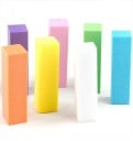 Ensemble de 5 blocs de polissage colorés pour manucure et pédicure 1
