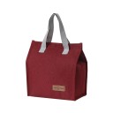 Termomatpåse 25,5x22,5x13 cm Neutrala färger Kompakta mått Isoleringslager Blixtlåsförslutning Matpåse Picknick 3
