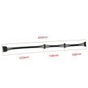 Stroomsplitter 15-pins SATA-kabel 1 mannelijk naar 3 vrouwelijk 42 cm stroomsplitter voor SSD HDD harde schijven Computeraccessoires 2