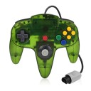 Trådbunden retro-kontroll för N64-konsol med 10 knappar och precis joystick Ergonomisk gamepad för Nintendo 64 i åtta färger 5