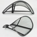 Nätryggstöd 38x40 cm för kontorsstol och bil Ergonomisk förstärkning med massagefunktion och ventilation 2