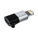 USB-C na Lightning adaptér OTG Prevodník Lightning konektor pre iPhone Pripojenie slúchadiel a USB flash disku 3