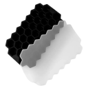 Silikonisform 20,5×12,5 cm Ismaskin med stor kapacitet och lock Livsmedelsgodkänd plast Återanvändbar kubform 2