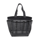Stor strandväska i nät 20 cm höjd Förvaringsutrymme 18 x 14 cm Praktisk strandväska Handduk Badkläder Leksaker Sommarshopping 3