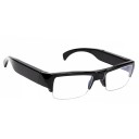 HD 1080P minikamera i glasögon Sportvideoglasögon med DVR-inspelning Kamera för utomhusbruk och möten Laddningstid 1 timme 14,5x14,5x36 mm 1