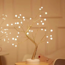 LED-bordslampa i form av en bonsai Höjd 50 cm Lysande träd Lysande dekoration USB-strömförsörjning eller 3x AA-batterier Inredning 2