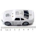Leksaksbil i legering Disney Pixar Cars 3 Apple iCar Vit 1:55 Metallmodell av engelsman Vit racerbil Leksak för barn Samlarbil 3