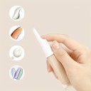 Kräm- eller serumdispenser 15 ml 15,4 x 1,9 cm Återfyllningsbar flaska med vakuumbotten och -spets för exakt dosering av kosmetiska produkter 1