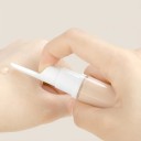 Kräm- eller serumdispenser 15 ml 15,4 x 1,9 cm Återfyllningsbar flaska med vakuumbotten och -spets för exakt dosering av kosmetiska produkter 4