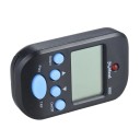 Klippbar metronom för gitarr svart digital stämapparat och klocka med display bärbar batteridriven gitarrstämapparat musikaliska tillbehör 3