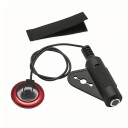 Piezoelektrisk kontaktpickup för akustisk gitarr ukulele harpa banjo professionell mikrofon enkel installation musikaliska tillbehör 1