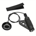 Piezoelektrisk kontaktpickup för akustisk gitarr ukulele harpa banjo professionell mikrofon enkel installation musikaliska tillbehör 2