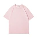 Avslappnad kortärmad T-shirt Överdimensionerad modell Enkel design Mjukt bomullsmaterial Bekväm T-shirt för vardagsbruk 5