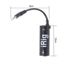 IRIG-konverter för elgitarr 3,5 mm ljudkabel Anslutning till mobil Musikinstrument Adapter för inspelning och effekter 4