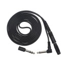 Gitarrkabel 3ms brusreducerande ljudanslutningskabel för elgitarr, bas och keyboard 6,35 mm och 3,5 mm kontakter 4