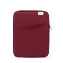 Fodral för surfplatta till 13–14 tum Skyddande fodral för iPad Air Neutrala färger Mjuk vaddering Dragkedja Lätt och bärbar design 7