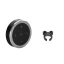 Bluetooth-musikfjärrkontroll 3,6 cm med rattfäste kompatibel med iOS Android trådlös spelarkontroll 3