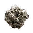 Naturlig pyritkristall från Peru 30-50 mm mineralsten för samlare Natursten Dekoration Energikristall Råsten 4
