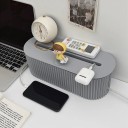Kabelorganisatör med lock för skrivbord för förvaring av förlängningssladdar och laddare mått 33x13x11 cm 4