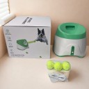 Automatisk bollkastare för hundar med USB-laddning interaktiv bollkastare för tennisbollar med tre kastavstånd 2