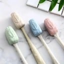 Ensemble de 4 housses de voyage colorées pour brosse à dents Boîtes de protection pour brosses à dents pour un stockage hygiénique 3