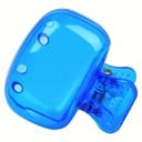 Housse de protection colorée transparente pour tête de brosse à dents de voyage étanche avec clip pour un rangement hygiénique 3