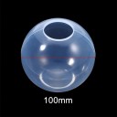 Silikonform kula 100 mm Stor rund form för harts DIY dekoration kreativ hantverk original gjutningar 2