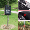 Solární kempingová sprcha 20l Přenosný sprchový vak 40 x 60 cm Vak na vodu Venkovní turistická sprcha Kempování Zahradní vybavení 2